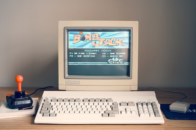 Amiga Computer and Monitor